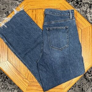*LOFT* Classic Blue The 90’s Straight Denim Jeans Size 12 Tall